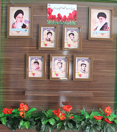 یادمان شهدای دانشجومعلم در دانشگاه فرهنگیان اردبیل نصب شد