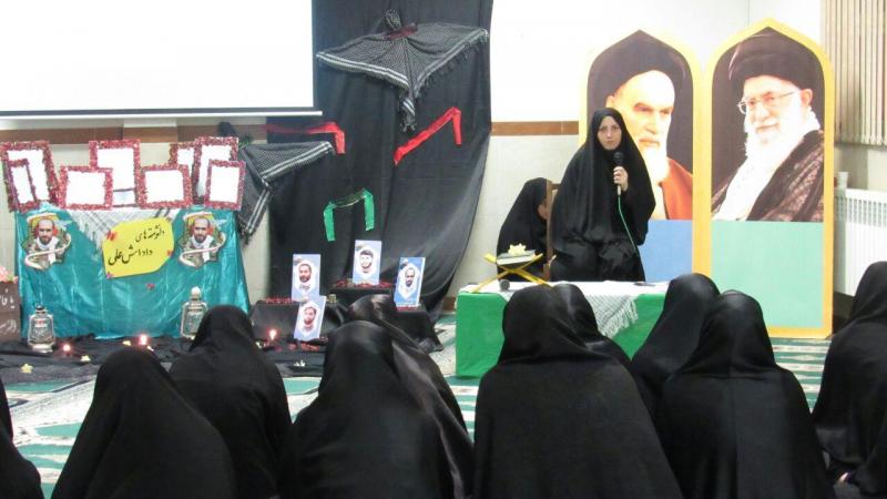 مجلس عزاداری امام صادق(ع) در مرکز آموزشی شهید پیرزاده اردبیل برگزار شد