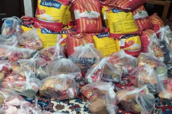تهیه و توزیع بیش از ۱۵ هزار بسته معیشتی در شهرستان پارس آباد