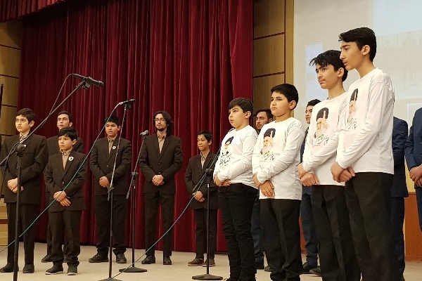 مرحله استانی جشنواره بین المللی سرود فجر در اردبیل + عکس و فیلم