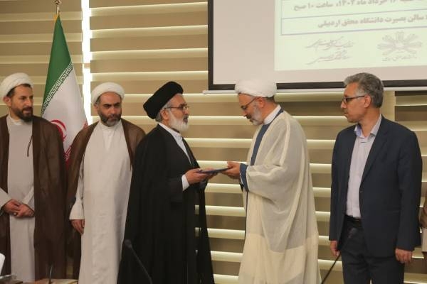 آیین معارفه رؤسای نهاد رهبری در دانشگاه‌های استان اردبیل+عکس