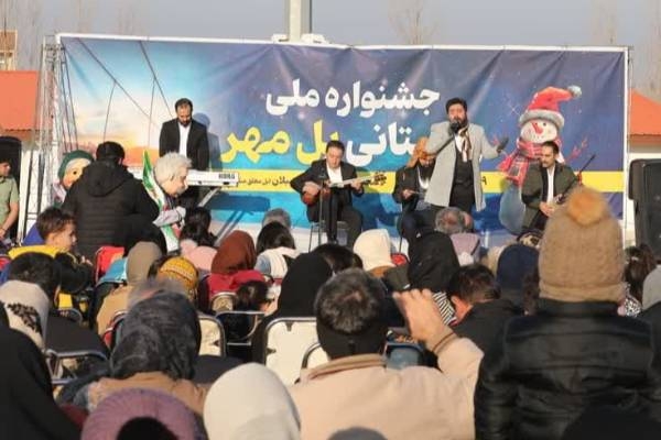 جشنواره ملی زمستانی پل مهر در پل معلق مشگین‌شهر برگزار شد