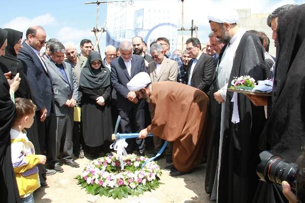 مراسم آغاز  احداث مجتمع تحقیقاتی و درمانی ناباروری موقوفه باتمانقلینج در اردبیل